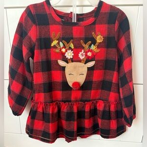Mudpie Rudolph shirt